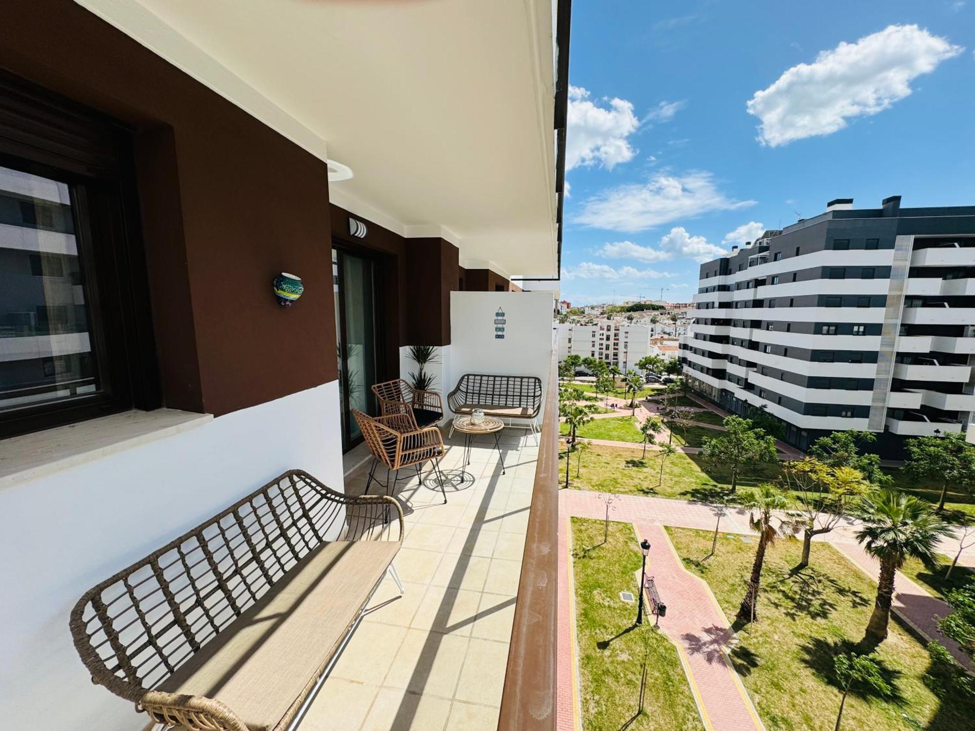 Apartamento Parking Privado! Sol Y Mar Tu Hogar En La Costa Estepona Exterior foto